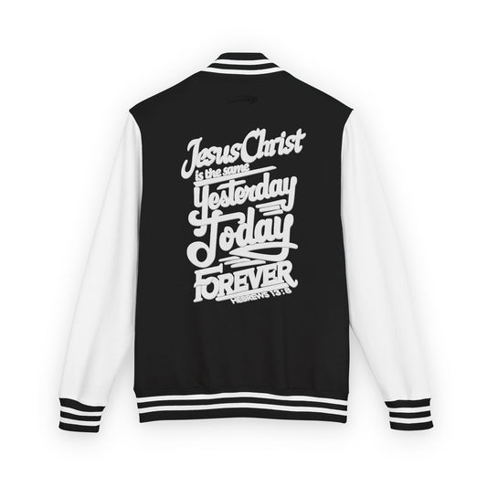 Hebrews 13:8 Letterman Jacket